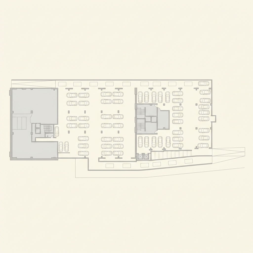 Kapalı Otopark Planı